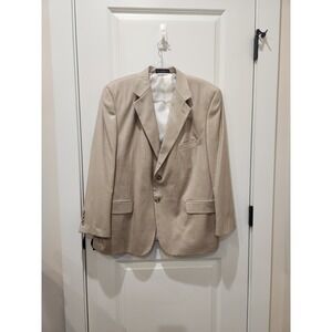 Bert Pulitzer Light Tan Men's Sport Coat Size 44 Short